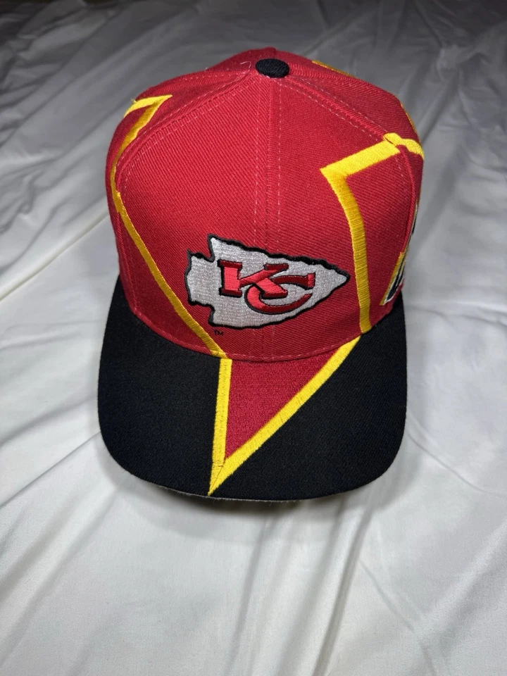 Kansas City Chiefs Drew Pearson De Colección Años 90 Raro Graffiti Bolt Variante Negra Foto 1 de 4