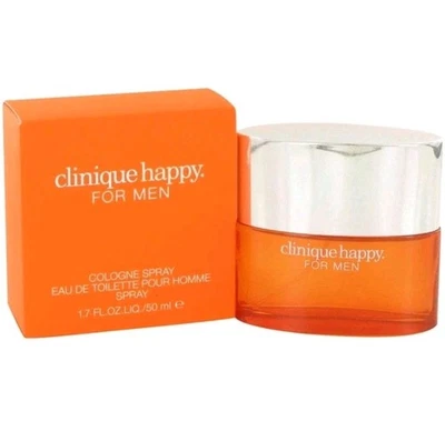 Clinique Happy For Men Cologne Spray Eau de Toilette Pour Homme 1.7oz Free Ship  - Image 1 of 3
