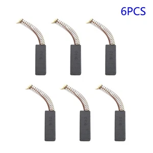 6Pcs Electric Drill 30mm x 11mm x 6mm Motor Carbon Brushes Spare Part - Picture 1 of 9
