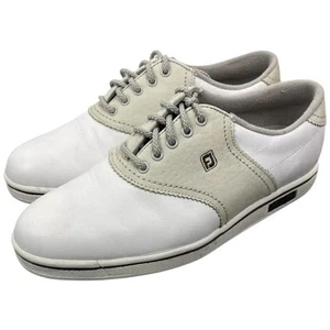 FootJoy CAPE COD Collection Golf Shoes 98674 Womens 6.5 Softspike White 2083 - Picture 1 of 14