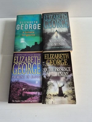 4 x Bulk Book Bundle By Elizabeth George PB In Aust now ready to post Mystery  - image 1 of 4