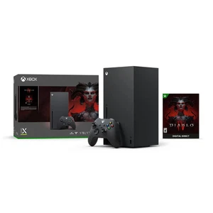 New Sealed Microsoft Xbox Series X 1 TB Diablo IV Bundle (Game Console+Diablo IV - Picture 1 of 2