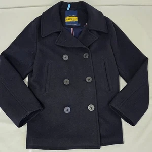 Ralph Lauren Rugby Estab 2004 A Game of Gentlemen Navy Wool Peacoat Men's Large - Picture 1 of 9