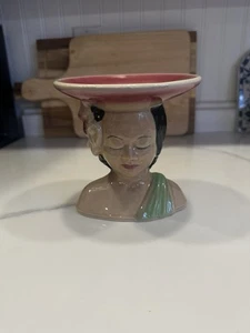 Vintage Shawnee Vase schöne hawaiianische polynesische Frauen #896 USA Keramik Dekor - Bild 1 von 9