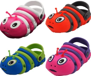 NORTY Toddler Kid Bug Caterpillar Clog Sandal Boys & Girls RUNS 2 SIZES SMALL - Picture 1 of 29