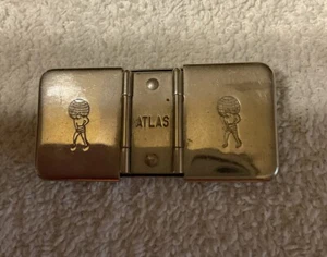 Antique Atlas Business Stamp Says With The complements of Ralph Lynn - Picture 1 of 4