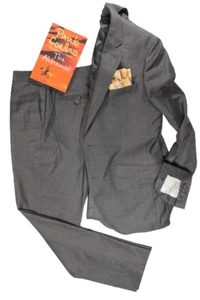 Hackett London Loro Piana Suit 40 34/30 Jacket Blazer Pants Slim Surgeon 120's  - Picture 1 of 12