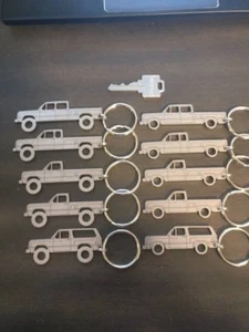 1981-1993 Dodge Ram Truck 1st Gen Cummins Keychains - Picture 1 of 1