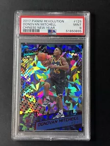 Donovan Mitchell 2017 Panini Revolution Chinese New Year #125 RC PSA 9 0895 - Picture 1 of 2