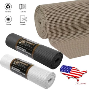 Anti Slip Liner Non Skid Mat Rug Carpet For Shelves Drawer Cabinet Kitchen 20" - Picture 1 of 21