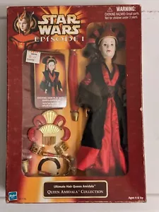 Star Wars Episode One Ultimate Hair Queen Amidala Doll-NRFP-Vintage Dolls-VG - Picture 1 of 2