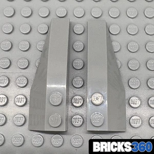 Lego Neu Keil Stein 6x2x1 hellgrau links rechts Flügel Paar Flugzeug Star Wars - Bild 1 von 4