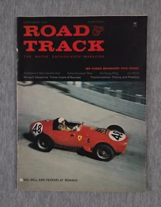 Road & Track The Motor Enthusiasts Magazine September 1959 - Picture 1 of 7