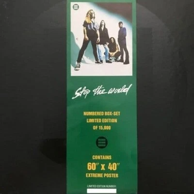 EXTREME Stop The World Vinyl Record Single 12 Inch A&M 1992 Box Set Poster Rock - Image 1 of 4