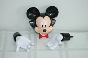 Vintage Disney Mickey Mouse Vampire Figurine/Cake Topper Head and Hands - Picture 1 of 8