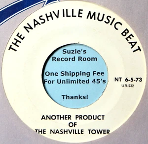 Ein weiteres Produkt von Nashville Tower - Private Country Neuheit 45 7" Vinyl - Bild 1 von 2