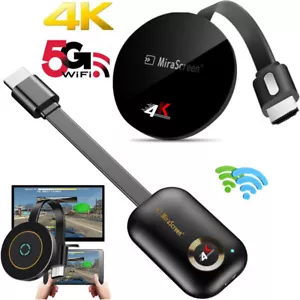 5G 4K HDMI Wireless WiFi Display Screen Share Adapter for IPhone Android To TV