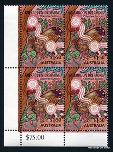 2024 Kalkadoon Dreaming Chern'ee Sutton LLC Value Block of Four Mint Stamp - Picture 1 of 1