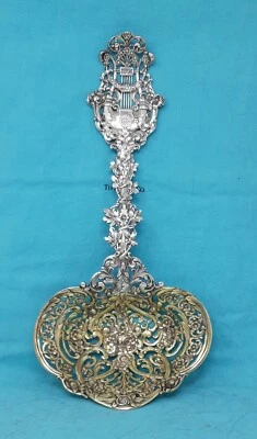 486. Rosas de caramelo masivo Tiffany Sterling y más 12 3/8" 10,56 oz V. Raro Foto 1 de 4