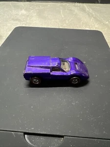 Hot Wheels Redline Ford J 1967 vintage - auto viola con interni marroni - Foto 1 di 8