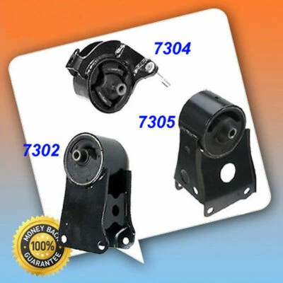 Montaje de motor 3 piezas para Nissan Máxima 2003 3,5 A7305 A7304 A7302 manual M004 Foto 1 de 4