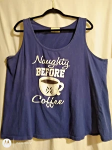 2x Bobbie Brooks Ladies blue sleeveless tank top shirt - Picture 1 of 3