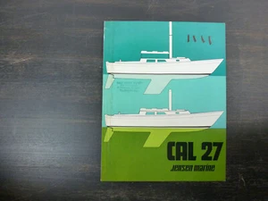 Cal 27 original factory sailboat brochure - Picture 1 of 4