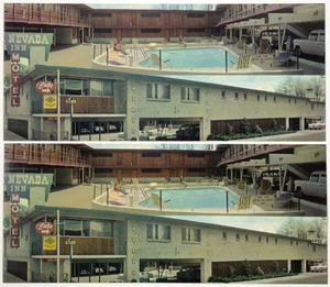 2 Vintage Nevada Inn Motel Hotel Reno NV Advertising Postcards - Picture 1 of 2