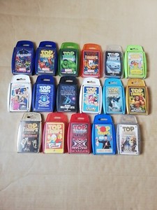 Top Trumps Marvel Everton Military jet Olympic Footie Card Games Large Selection