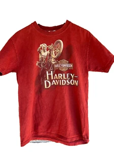 Camicia Harley Davidson Roswell quasi nuova Alien doppia faccia grafica 2001? Stratman - Foto 1 di 13