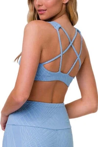 Last Chance! Onzie Hot Yoga Mudra Bra 3098 Selenite - Picture 1 of 22