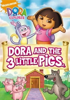 Dora the Explorer: Dora and the 3 Little Pigs (DVD)New Foto 1 de 1