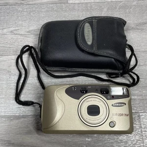 Samsung Slim Zoom 70G - Cámara fotográfica compacta con zoom de 35 mm probada con batería y funcionando - Imagen 1 de 10