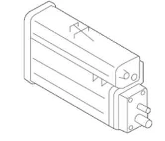 BOTE DE CARBÓN DE VAPOR DE COMBUSTIBLE 314013V500 2013 HYUNDAI AZERA Foto 1 de 4