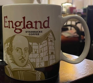 Starbucks England Kaffee 16 Unzen Tasse Collector Series Shakespeare 2015 - Bild 1 von 6