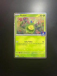 Budew Stamped Asia Exclusive Gym Promo 004/131 Pokemon TCG NM - Picture 1 of 2