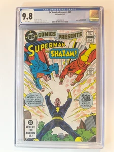DC Comics Presents #49 (1982) CGC grado 9,8 pagine BIANCHE, Superman, Shazam! - Foto 1 di 2