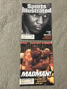 Revistas ilustradas deportivas Mike Tyson v Evander Holyfield 1997 de colección WNBA - Imagen 1 de 21