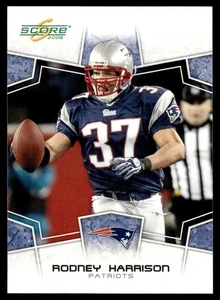 2008 Score Rodney Harrison New England Patriots #190 - Bild 1 von 2