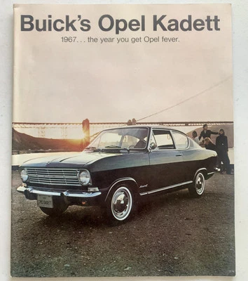 Buick Opel Kadett 1967 vintage original concesionario folleto de ventas Foto 1 de 4