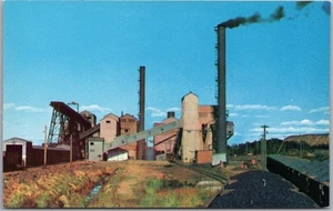 c1950s Northern Minnesota Iron Mining Postcard "Taconite Processing Plant" - Picture 1 of 2
