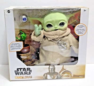Caja Mattel Star Wars THE MANDALORIAN T Baby Yoda/Grogu dañada Foto 1 de 4