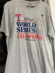 Texas Rangers World Series Champions Shirt - Picture 1 of 3