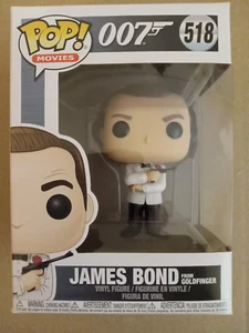 Funko POP! James Bond 007 - From Goldfinger (White) Sean Connery # 518 (Neu) - Bild 1 von 6