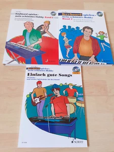 Keyboard spielen mein schönstes Hobby – 3 Bände jeweils mit CD (unbenutzt) - Bild 1 von 5