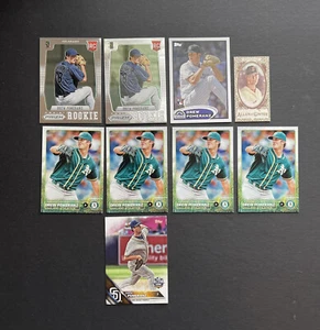 LOTE de 9 tarjetas Drew Pomeranz con 2012 Topps 42 Prizm 170 RC 2017 Ginter Gold Mini 321 - Imagen 1 de 10