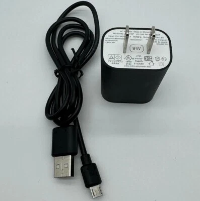 Amazon Original 9W USB Power/Adapter Charger Kindle Alexa PS57CP Micro USB Cable - Image 1 of 4