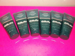 (6) GILLETTE INTIMATE PUBLIC SHAVE CREAM AND CLEANSER 6OZ EACH - Picture 1 of 1