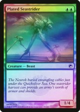 Plated Seastrider FOIL Scars of Mirrodin -LP- MTG Magic the Gathering DNA GAMES