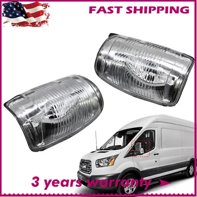 Правое++левое зеркало указатель поворота для 2015-22 FORD TRANS 150 250 350HD - Изображение 1 из 4